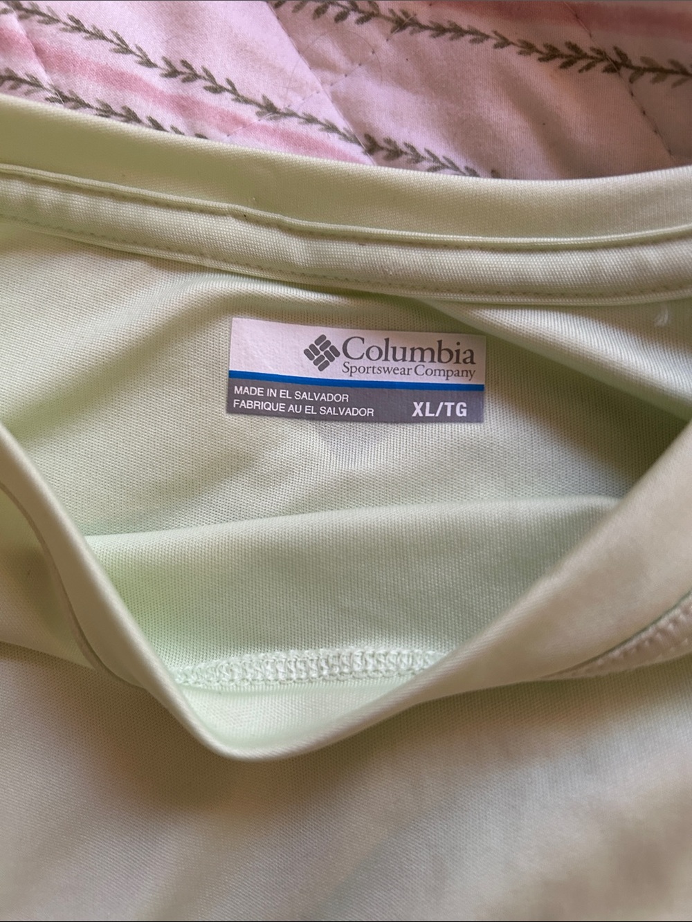 💚Columbia lime Green Long Sleeve Performance Shirt💚 - Picture 3 of 3